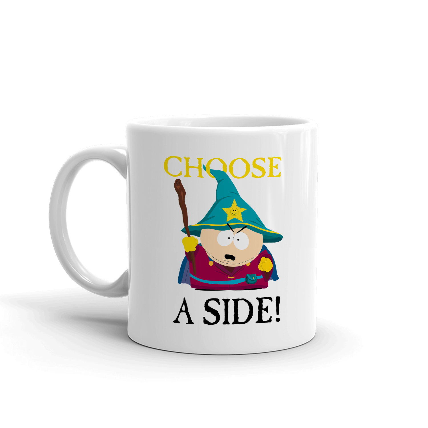 South Park Choose a Side White Mug