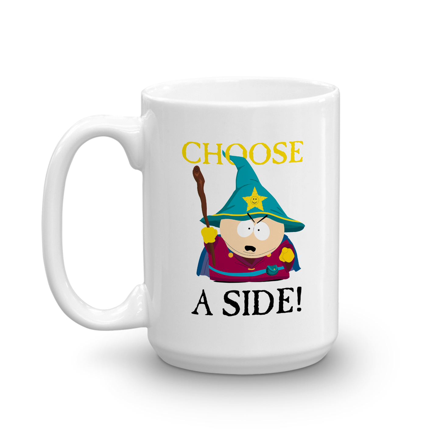 South Park Choose a Side White Mug