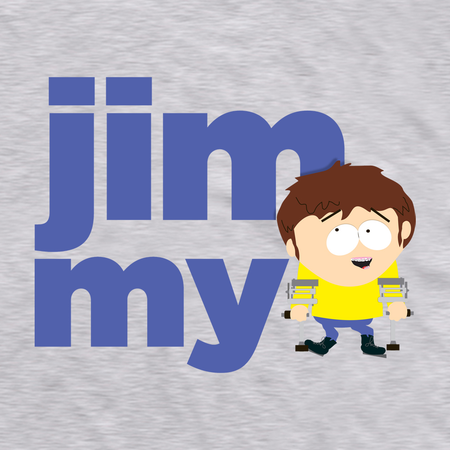 South Park Jimmy Name Adult Short Sleeve T-Shirt