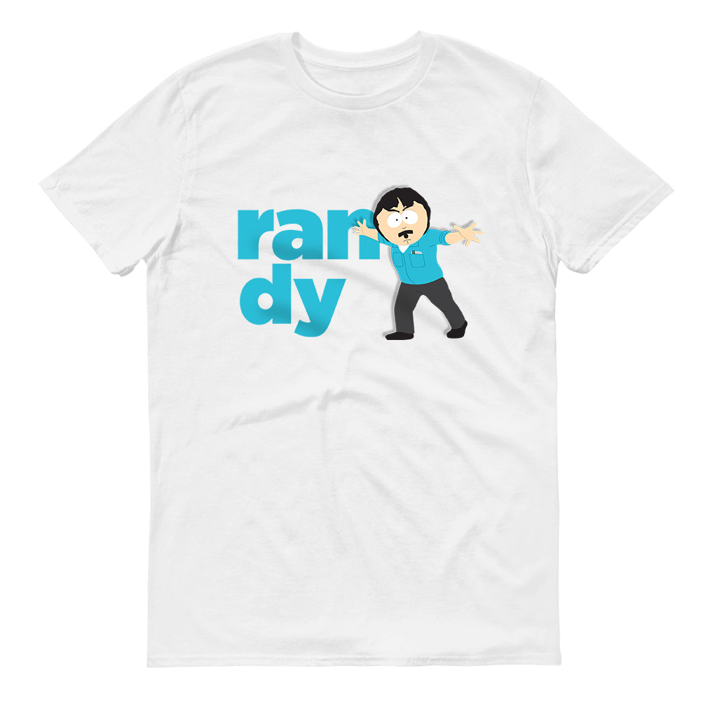 South Park  Randy Name Adult Short Sleeve T-Shirt - SDCC Exclusive Color