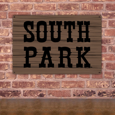 South Park Logo Metal Sign