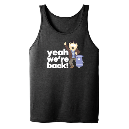 South Park Towelie & Randy We're Back Adult Tank Top