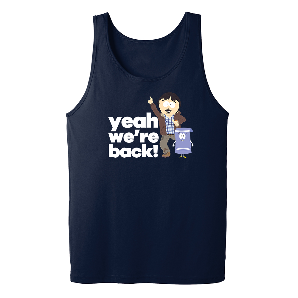 South Park Towelie & Randy We're Back Adult Tank Top