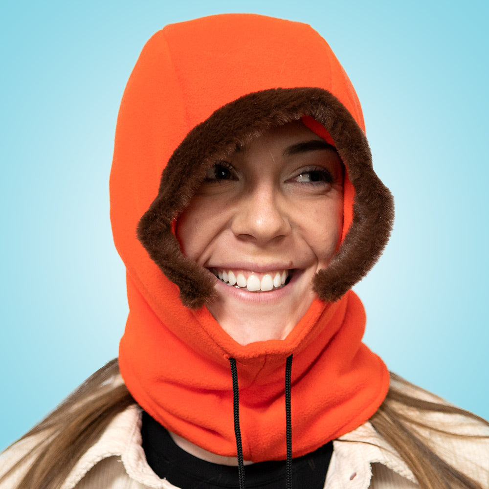 South Park Kenny Cosplay Hooded Hat with Fur